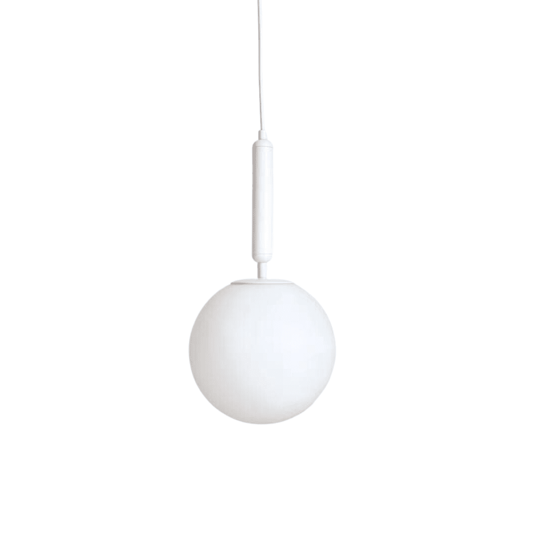 Pendente Luminária Globo de Vidro Moderno Minimalista