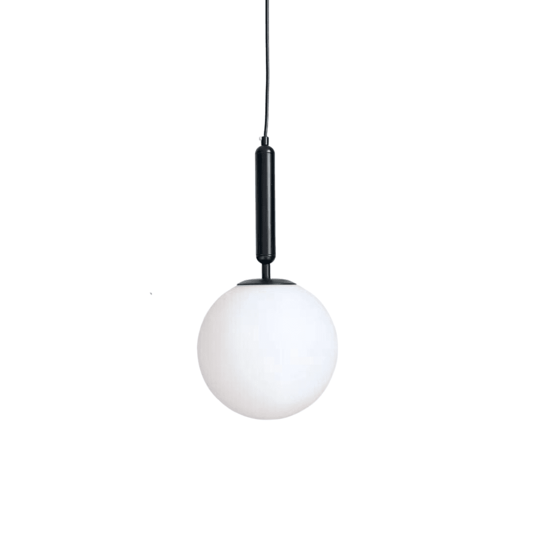 Pendente Luminária Globo de Vidro Moderno Minimalista