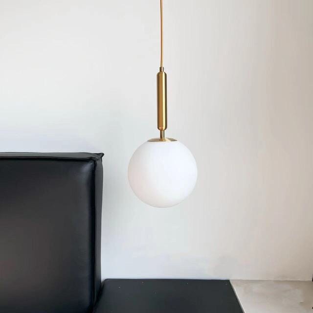 Pendente Luminária Globo de Vidro Moderno Minimalista