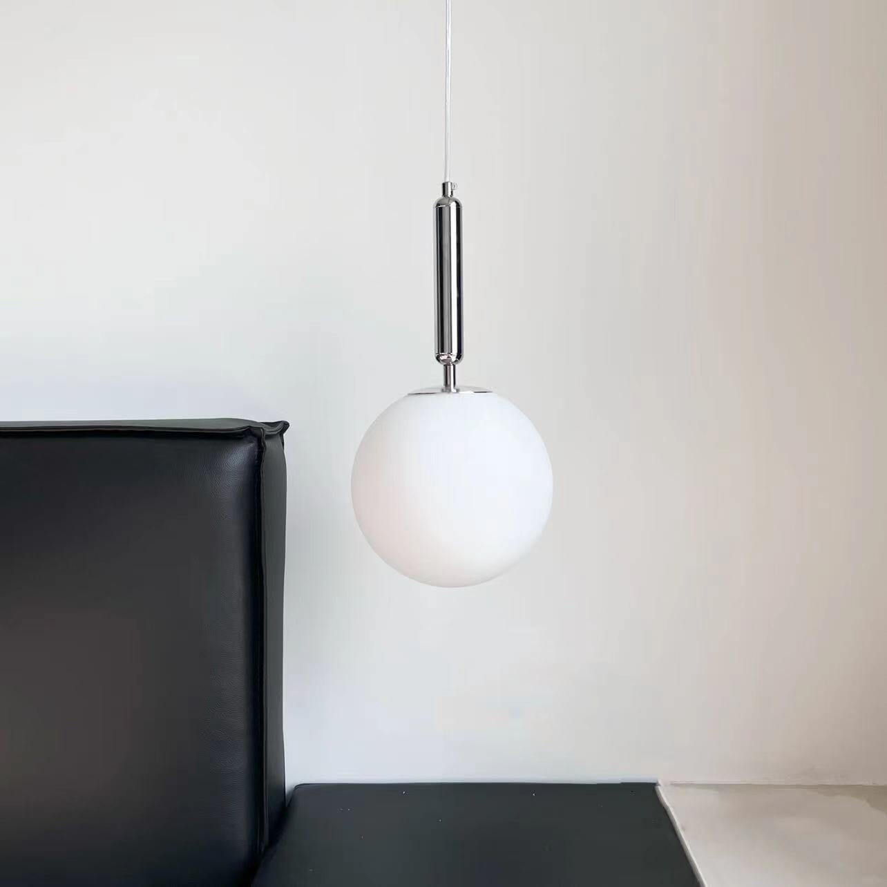 Pendente Luminária Globo de Vidro Moderno Minimalista